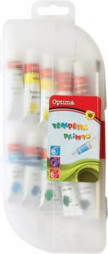 Tempera barvice Optima 10X10ML 3014
