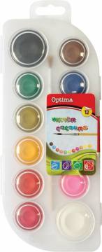 Vodene barvice Optima Max 12*30MM 3022
