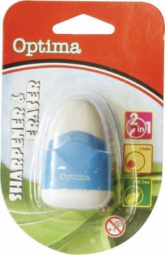 Šilček in radirka Optima 3036