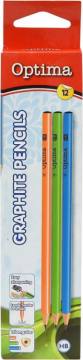 Grafitni svinčnik Optima HB Črna 3066