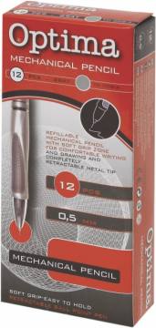 Tehnični svinčnik Optima, 0,5mm Siva 3127