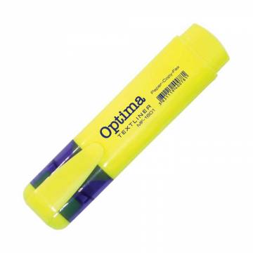 Fluo marker, signir Optima Rumena 3134