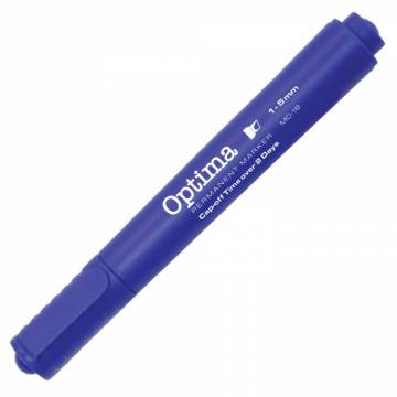 Permanentni marker Optima Modra 3145