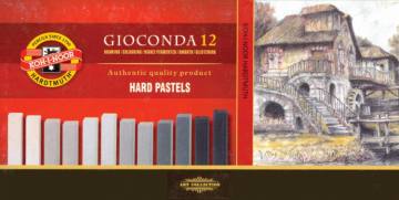 Trdi pasteli Koh-i-noor Siva 3189