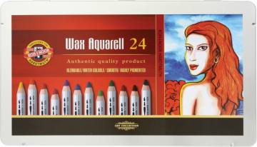 Akvarelne voščene barve Koh-i-noor 24/1 3191