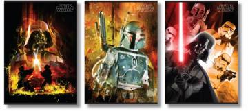 Zvezek Star wars A4 mali karo A4 3347