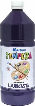 BARV. TEMPERA KARBON VIJOLIČNA 1000ML Vijolična 3429