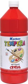 BARV. TEMPERA KARBON RDEČA 1000ML Rdeča 3434
