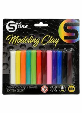 PLASTELIN S-LINE BLISTER 12/1 3446