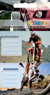 Etikete za zvezke Teens girls 10/1 3461