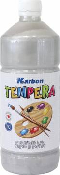 BARV. TEMPERA KARBON SREBRNA 1000ML Srebrna 3468