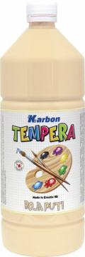 BARV. TEMPERA KARBON KOŽNA 1000ML Bež 3470