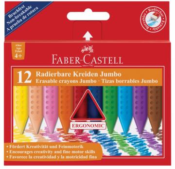 Voščenke Faber-Castell Grip Jumbo 12/1 12/1 3552