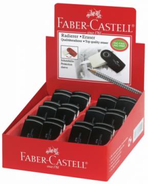 Radirka Faber-Castell Sleeve Mini črna Črna 3598