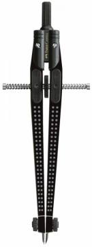 Šestilo Faber-Castell Grip črn Črna 3628