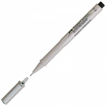 Flomaster Faber-Castell Ecco Pigm. 0.4 č Črna 3784