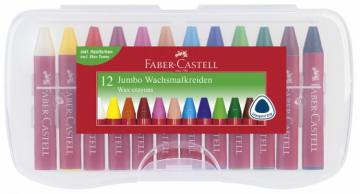 Voščenke Faber-Castell Jumbo pvc 12/1 12/1 3834