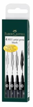 Flomastri Faber-Castell Pitt 199 set 4/1 3864