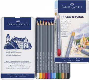 Barvice Faber-Castell Goldfaber Aqua12/1 12/1 3952