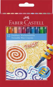 Voščenke Faber-Castell Twist 12/1 12/1 3971