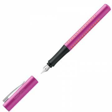 Nalivno pero Faber-Castell Grip M pink Roza 3973