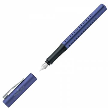 Nalivno pero Faber-Castell Grip F modra Modra 3982