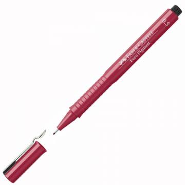 Flomaster Faber-Castell Ecco Pigm.0,5 rd Rdeča 4076