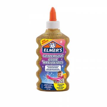 LEPILO ELMERS ZLATA Z BLEŠČICAMI 177 ML 4144
