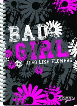 Špiralni zvezek Street Special A4 črte A4 4165