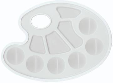 Šolska paleta bela Bela 4211