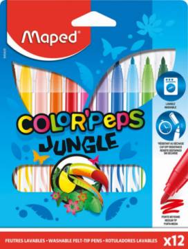 FLOMASTRI MAPED JUNGLE 12/1 4332