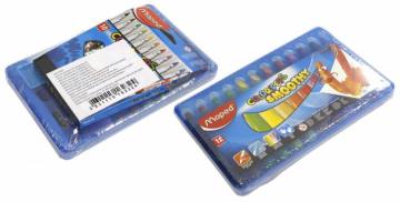 SET ŠOLSKI MAPED VOŠČENKE+FLOMASTRI 4383