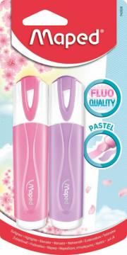 MARKER FLUO MAPED PASTEL 2/1-BLISTER Oranžna 4418
