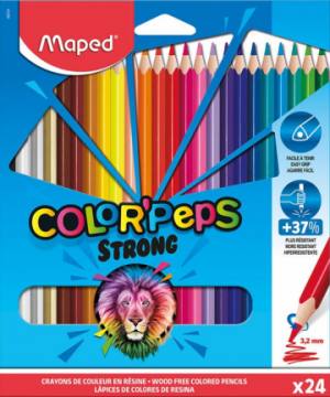 BARV. MAPED COLOR'PEPS STRONG 24/1 KART. 4424