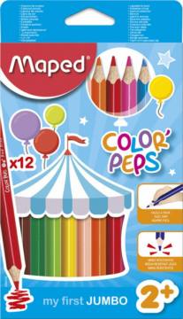 Trirobe barvice Maped Color'peps Maxi 4694