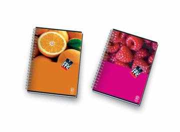 Špiralni zvezek Pigna Fruits A4 mali kar A4 4735