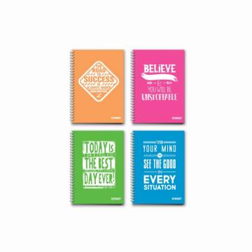 Špiralni zvezek Neon A4 črte A4 4773