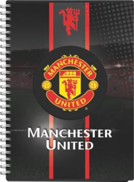 Beležka špiralna PVC Manchester United A6 4807