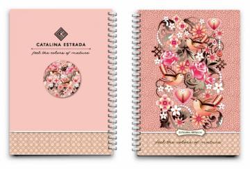 Beležka špiralna Catalina Estrada A6 4915