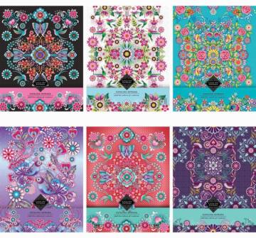 Zvezek Catalina Estrada A4 mali karo A4 4918