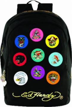 Nahrbtnik Ed Hardy Josh Metal Pins 5451