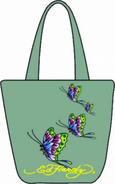 Nahrbtnik Ed Hardy Ness Butterflies 5461