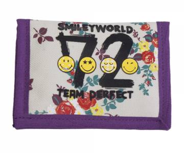 Denarnica Smiley 2 bež/vijola 5600
