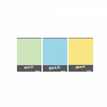 Zvezek za disleksijo A4 črte z robom A4 5055