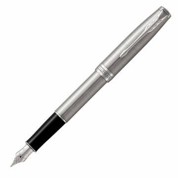 Nalivno pero Parker Sonnet Steel Srebrna 6637