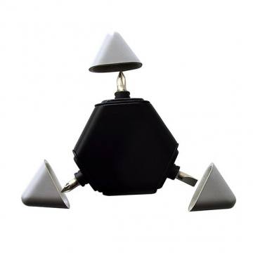 ORODJE SET P134.019 TRIANGEL 6 DEL.ČRNA/ Črna 7349