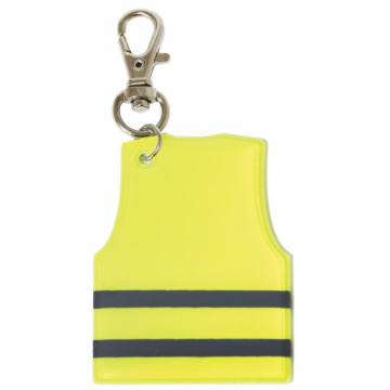 Odsevni obesek za ključe Rumena 7377
