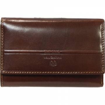 Usnjena denarnica Leonardo ženska rjava 7489