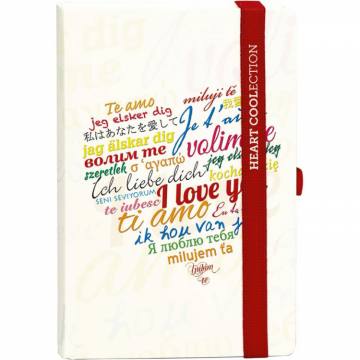 NOTES LOVE A5 SORT 90L 7628