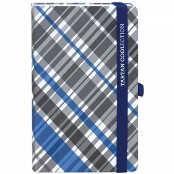 NOTES TARTAN A5 SORT 90L 7629